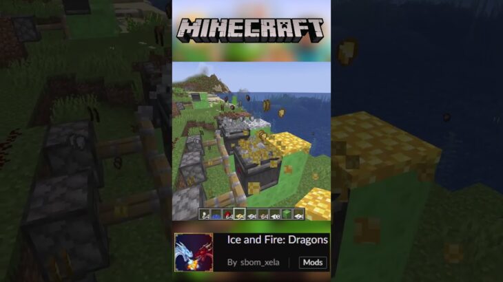 【Minecraft】MODのブロックだろうがカーペット系であれば無限増殖バグが出来る話【MOD】#shorts