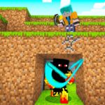 NINJA Fugitivo vs Caçador no Minecraft