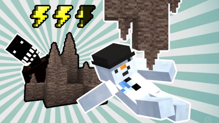 PARKOURING From the CAVE DWELLER! | Minecraft Mod Review