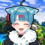 【Pマインクラフト】Minecraft　冒険してみたり壁建築士になったり