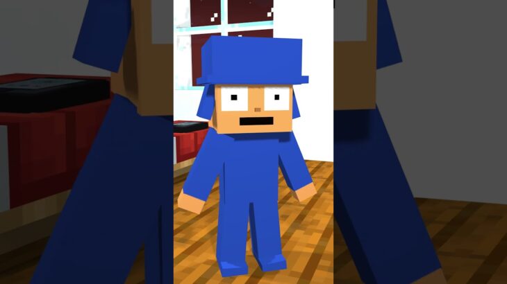 POCOYO HACE ASMR #shorts #minecraft  #smilingcritters #sprunki #poppyplaytime4