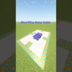 Pingpong Table  #minecraft #shorts