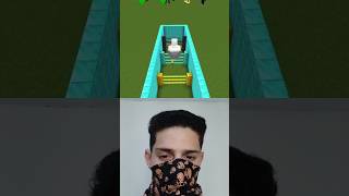 Quienes llegarán a la meta en Minecraft? ⛏️💎 #minecraft #satisfying