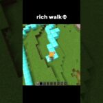 Rich Walk Command 💀 #minecraft #shorts
