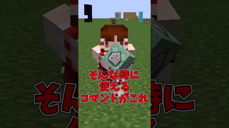【マイクラ】面白すぎるコマンド紹介！【ゆっくり実況】#Shorts #マイクラウラ技 #マインクラフト #マイクラ豆知識