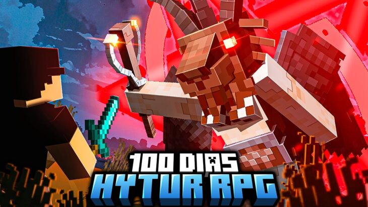 Sobrevivi 100 Dias no HYTUR RPG BRASILEIRO no Minecraft – O FILME