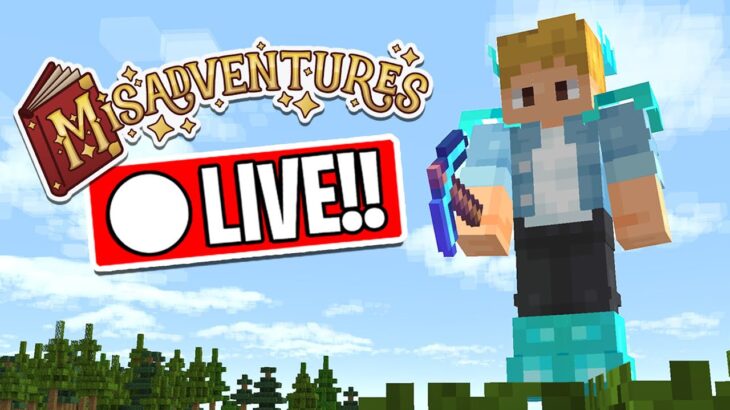 🔴 THE SERVER HAS A BIG UPDATE!! | Minecraft Misadventures SMP LIVE