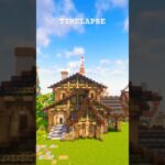［マイクラ］和洋折衷みたいな家を作っていくよ！ #TIMELAPSE  #マインクラフト #minecraftbuilding #minecrafttutorial