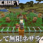 TNT爆破しまくって無限ネザライトする効率だけを求める村作りゲーム『 Minecraft 』【 エビオ/にじさんじ 】