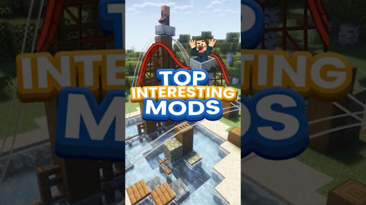 Top Interesting Mods in Minecraft  #minecraft #minecraftmods  #minecraftshorts