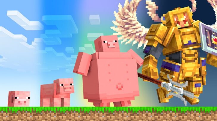 Upgrading PIG Into a GOD in Minecraft