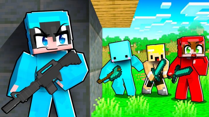 Usé ARMAS Para Acabar con los YOUTUBERS de Minecraft…