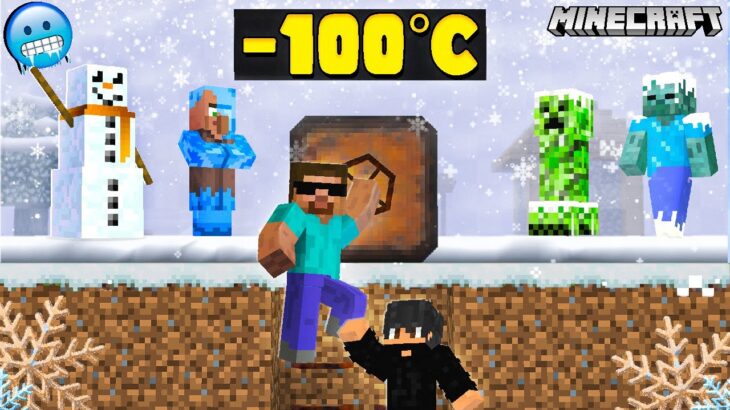 We Created BUNKER to Survive COLD WEATHER in Minecraft @ProBoiz95