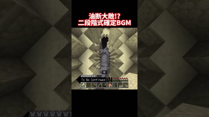油断大敵！！　　　　　　　　　　　　#minecraft #マインクラフト #マイクラ
