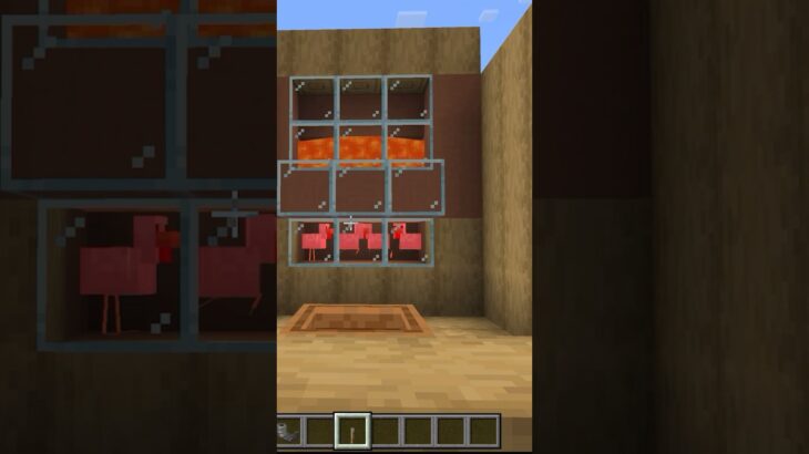 【マイクラ】溶岩チキンマイクラで再現してみた！新再投稿 #minecraft #スララ #スラランド #マイクラ #こども ＃マインクラフト