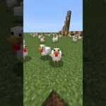 ニワトリ駆除のアルバイト募集中　#minecraft #マイクラ #ニワトリ #駆除#アルバイト募集中
