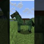【マインクラフト】ゾンビホースについて紹介するのだ！【ずんだもん】#マイクラ #minecraft #ゾンビホース #コマンド