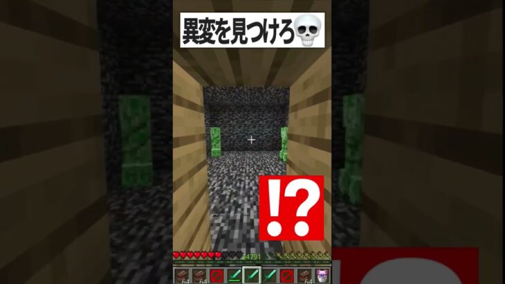 動画にある異変を全て見つけろ #マイクラ #マインクラフト #minecraft