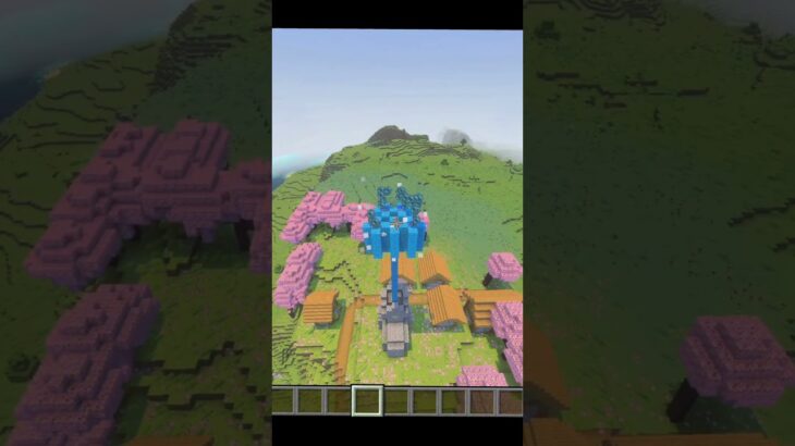 【マイクラ】どこに飛んでいく？  #マイクラ #マインクラフト #minecraft #minecraftmemes #minecraftshorts#shortsvideo #shorts