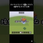 カメラコマンドを使ってあそんでたらハッピーガストの操作が難しすぎた件 #minecraft #マインクラフト #マイクラ #shorts