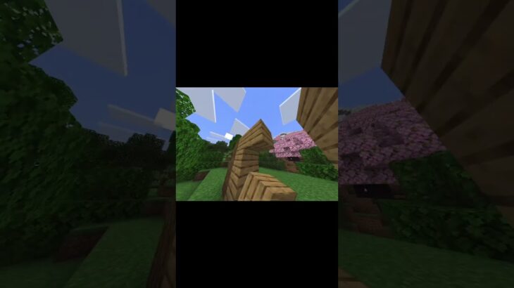 家作る時の違い #minecraft #マイクラ都市 #マイクラ #マインクラフト#shorts#バズれ