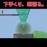 下手くそ、頑張る。　 #マイクラ #minecraft #shorts