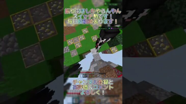 マジでずっとこれって() #マイクラ #マインクラフト #minecraft #switch勢 #hiveskywars #hive #shorts