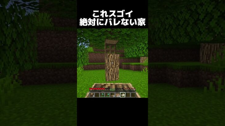これ絶対バレない #shorts #マインクラフト #マイクラ
