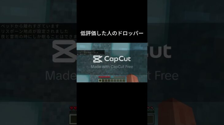 〇〇した人のドロッパー#shorts #マイクラ