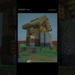 【マイクラ】超ヤバすぎる…変な家を見つけてしまった #shorts   #マインクラフト #マイクラ