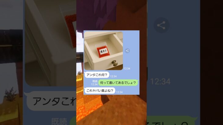 勘違いで話が進んだ結果ｗｗ　#マイクラ #スカっと #shorts