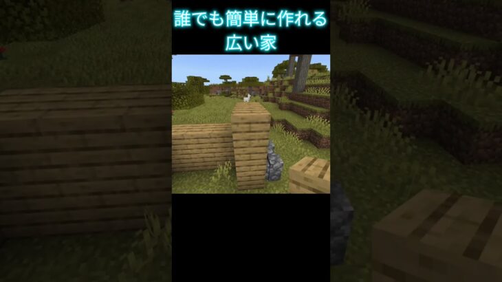 凄そうに見せて全然凄くない家　#マイクラ#マインクラフト#shorts