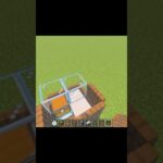 マイクラ 世界一小さな家！ #マインクラフト #shorts