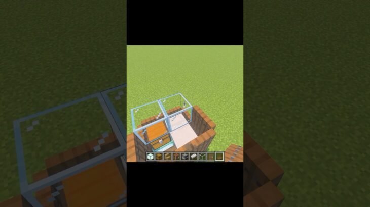 マイクラ 世界一小さな家！ #マインクラフト #shorts