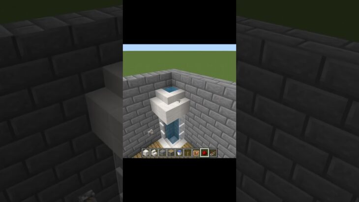 家の中に噴水！？ #マイクラ #マインクラフト #shorts