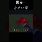 世界一小さい家  #shorts #Minecraft #マイクラ #マインクラフト