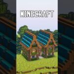 【マイクラ建築】おしゃれな大きな家を建築してみた #shorts #minecraft #マイクラ #マイクラ建築