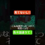 知ってるネザーじゃない？！ #shorts #minecraft #マイクラ #マインクラフト