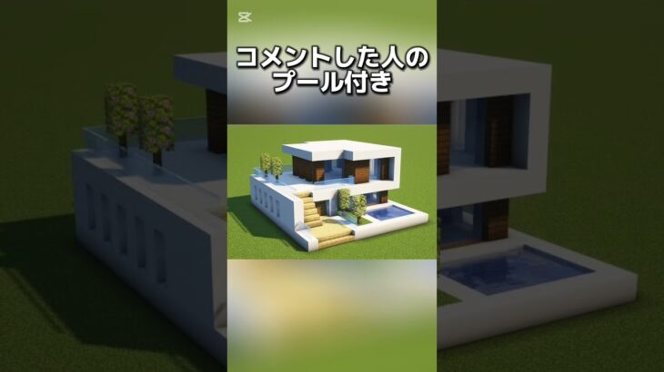 〇〇〇した人のプール付き  #マインクラフトswitch #マイクラ#minecraft #マインクラフト#まいくら #スイッチ