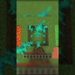 まさかのあれで耐えれる、、！！　＃マイクラ