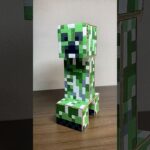 マイクラのクリーパー作った！#工作 #マイクラ #マインクラフト