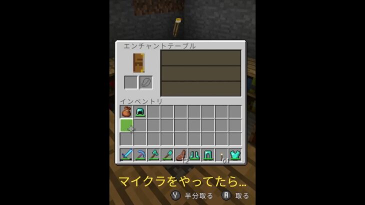 透明人間になっちゃった！？ #マイクラ #マイクラ統合版 #マイクラ実況 #透明人間