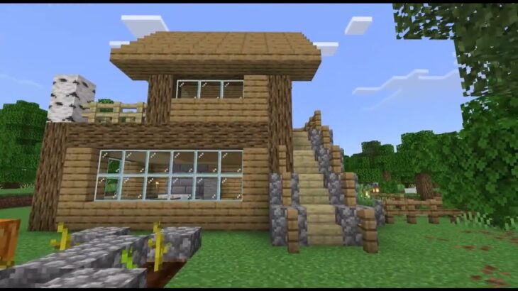 【マインクラフト】のんびり家を建てるよ！