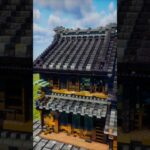 【マイクラ建築】建築ガチ勢が作った川越蔵の街の和風民家！#マイクラ#マインクラフト 和風の街並み