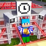 最強のセキュリティ学校で侵入対決！【まいくら / マインクラフト】
