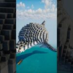 【マイクラ建築】建築ガチ勢が作ったイルカ！#マインクラフト #マイクラ