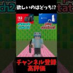 欲しいものはどっち?  #げーみんず #マイクラ #マインクラフト #右左どっち