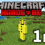 🔴【マイクラ】死んだら終わり 最新のハードコア１日目【ウドンクラフト】