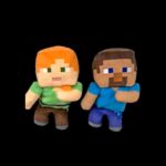 マイクラキャラが楽しく踊る