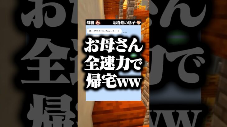 急がないとやばい💦💦 #マイクラ